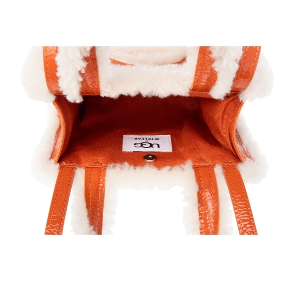 RARE ugg x telfar crinkle spicy pumpkin bag - Picture 5 of 5